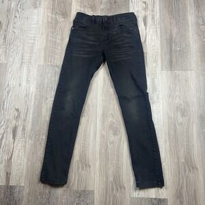 Levis 512 Jeans Mens 29X30* Black Denim Slim Leg Stretch Flex‎ Cotton